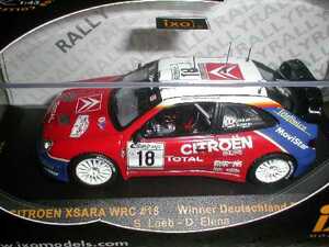ixo 1/43 CITROEN シトロエン Xsara クサラ NO18 WRC ウイナードイツ 2003