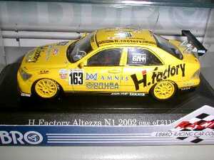 エブロ 1/43 Hファクトリー Altezza アルテッツア NO163 N1 2002