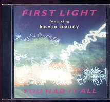 first light/you had it all 1988 uk cd paul hardcastle_画像1
