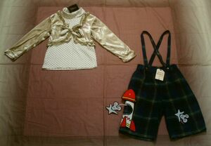 # tag attaching new goods :120[ illusion. child clothes tishu kun ]. pants other (Dm813)