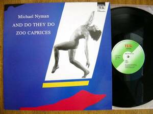 [LP]MICHAEL NYMAN/AND DO THEY DO(TER1123 Britain TER CLASSIC1986 year modification .DAVID CUNNINGHAM Michael nai man )