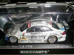 PMA 1/43 Mercedes メルセデス Benz ベンツCLK NO17 DTM 2004 M.Winkeihock