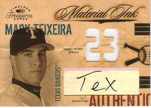 04 TIMELESS Treasures 'MARK TEIXEIRA' AUTO 12/25 現YANKEES