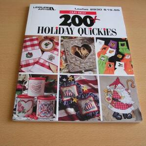 洋書・Our Best 200+ Holiday Quickies・クロスステッチ・保存版！200の素敵なHolidayのデザイン集