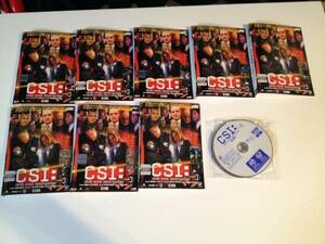 CSI：科学捜査班　シーズン3　全8巻 DVD　トールケース無し　レンタル落ち