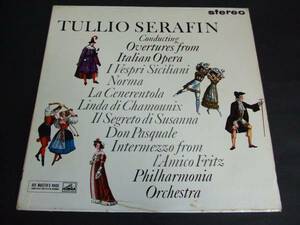 【輸入盤LP】Serafin/Overtures From Italian Opera ASD466