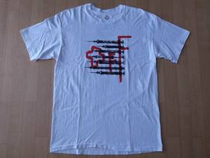 90's 藤井フミヤ FUMIYART Tシャツ M～L位 白 Fumiya Fujii フミヤート THE CHECKERS チェッカーズF-BLOOD エフブラッド 芸術 ART 現代美術