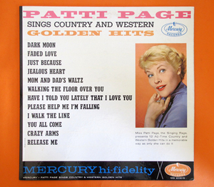 ◆PATTI PAGE / GOLDEN HITS ◆MERCURY 米 深溝