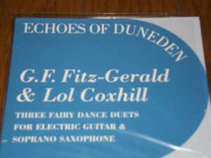 ★G.F. Fitz-Gerald & Lol Coxhill/ECHOES OF DUNEDEN 輸入盤デジパック ★2007年発売 REEL Recordings RR-003