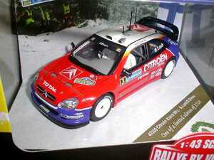 ビテス 1/43 CITROEN シトロエン Xsara クサラ NO3 WRC ウイナースウェーデン 2004