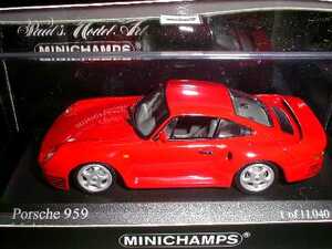 PMA 1/43 Porsche ポルシェ959 1987 (レッド)