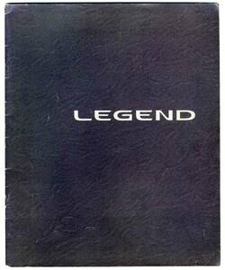 [b3346]96.2 Honda Legend catalog 