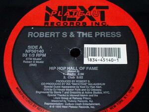 Robert S & The Press/Hip Hop Hall Of Fame/US Original/5点以上で送料無料、10点以上で10%割引!!!/12'