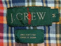 ★即決USA古着★旧タグJ.CREW Jクルー長袖チェックシャツM★_画像2