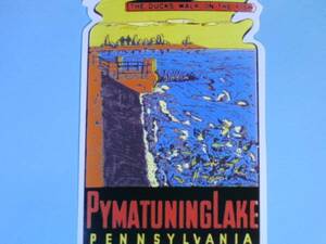 ▽▼03101▼▽＜LABEL＞ダルトン*オールドステイツステッカー＠PYMATUNING LAKE＠PENNSYLVANIA