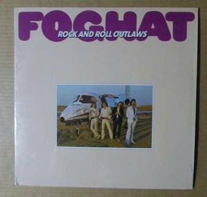 FOGHAT「ROCK AND ROLL OUTLAWS」米ORIG[初回WARNER配給リムBEARSVILLE 両面RL刻印]シュリンク美品