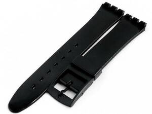  Swatch for * ultrathin Flat * urethane strap * black * can width 17mm