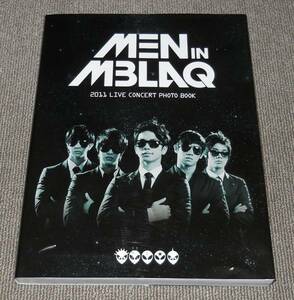 DVD付 日本版★MEN IN MBLAQ 2011 Live Concert Photo Book 写真集