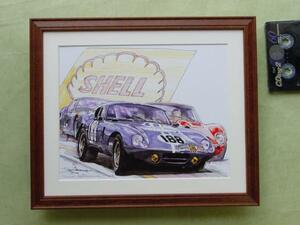 BOW illustration picture #she ruby Cobra Daytona coupe race scenery #229