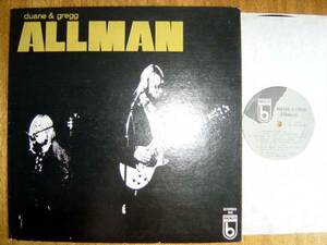 【LP】DUANE & GREGG ALLMAN(302米国BOLD1973年初回オールマンブラザーズ)