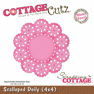 Cottagecutzkote-jikatsuScalloped Doilydoi Lee large cutting large 