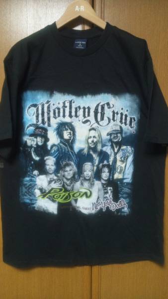 ★2011年Motley/PoisonツアーTシャツ モトリークルー ポイズン