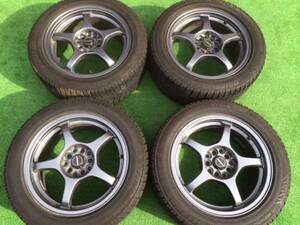 【M4235S】A-TECH SCHNEIDER 7J+48★BRZ/アクセラ等★205/55R16