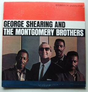 ◆ GEORGE SHEARING and The Montgomery Brothers ◆ Jazzland JLP-955 (black:BGP:dg) ◆