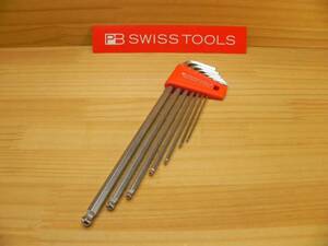 PB Switzerland *212LH-6 long hexagon stick hex wrench set ball attaching 