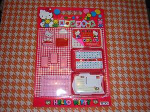  retro Hello Kitty stamp set Sanrio Takara 
