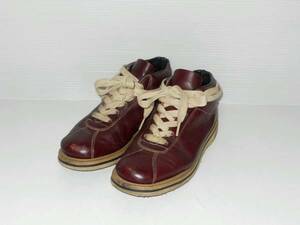  Britain made *Tredair original leather shoes bordeaux size 4 (3Eta