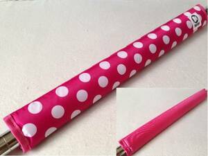  reversible frame pad pink dot × pink *HALDOT Hal dot * piste * load * cross bike bicycle 