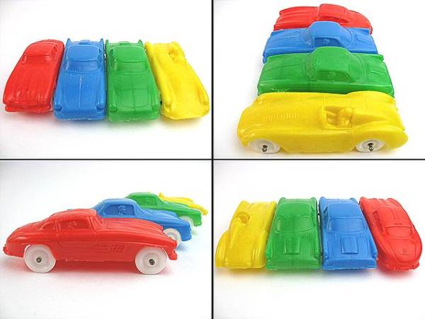 お得4個セット！ 1960's AUBURN RUBBER ビンテージ TOY おもちゃ