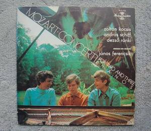 LP◎ゾルターン　MOZART Concerti for two and three pianos