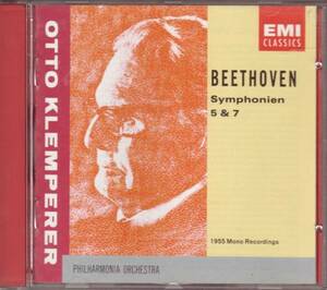 ベートーヴェン 交響曲第5番&第7番 クレンペラー