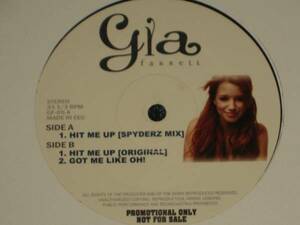 Gia Farrell - Hit Me Up // Spyderz Mix / 5点で送料無料 12''