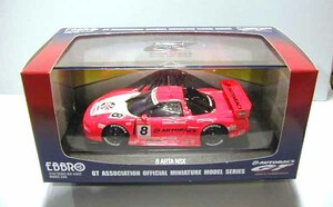 ●新品未開封1/43ＡＲＴＡ　ＮＳＸ　'04　JGTC　橙