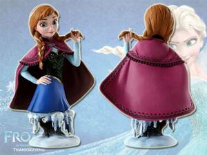  hole . snow. woman ./ Mini bust * figure / hole /FROZEN/ Disney /enesko*woruto Disney showcase collection WDSC/ hole snow 