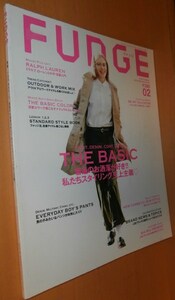 FUDGE vol.128 THE BASIC ファッジ 2014年2月号