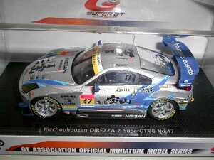 エブロ 1/43 キッチョウ宝山 DIREZZA ディレッツアZ NO47 スーパーGT 2006