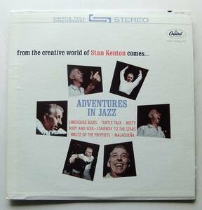 ◆ STAN KENTON / Adventures in Jazz ◆ Capitol ST-1796 (color) ◆