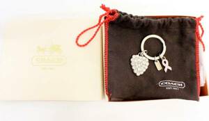 [ unused goods ] Coach *bave route * key holder *92555