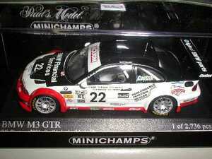 PMA 1/43 BMW M3 GTR NO22 ディトナ 2004