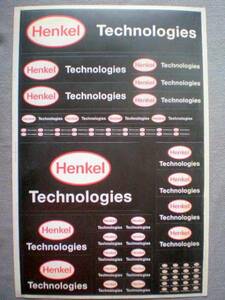 送料無料 Ｈｅｎｋｅｌ レーシングステッカーセット