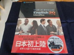 714 リーダーズ・ダイジェスト English20 英会話学習ソフト 新品