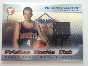 送料込 NBA バスケットボール PREDRAG SAVOVIC ジャージカード