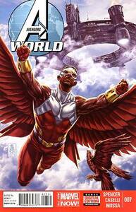  Avengers * world AVENGERS WORLD #7 FALCON