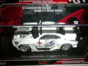  EBBRO 1/43 FORUM ENGINEERING forum SC NO6 super GT 2007