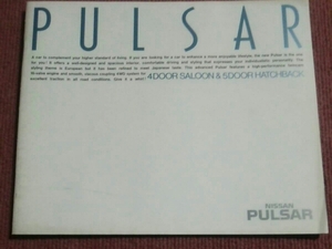 EN13 昭和63年04月 日産 パルサー 34頁 カタログ NISSAN PULSAR FN13 1988年4月