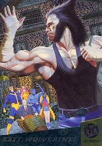 X-MEN '94 米国版トレカ FATAL ATTRACTION ウルヴァリン